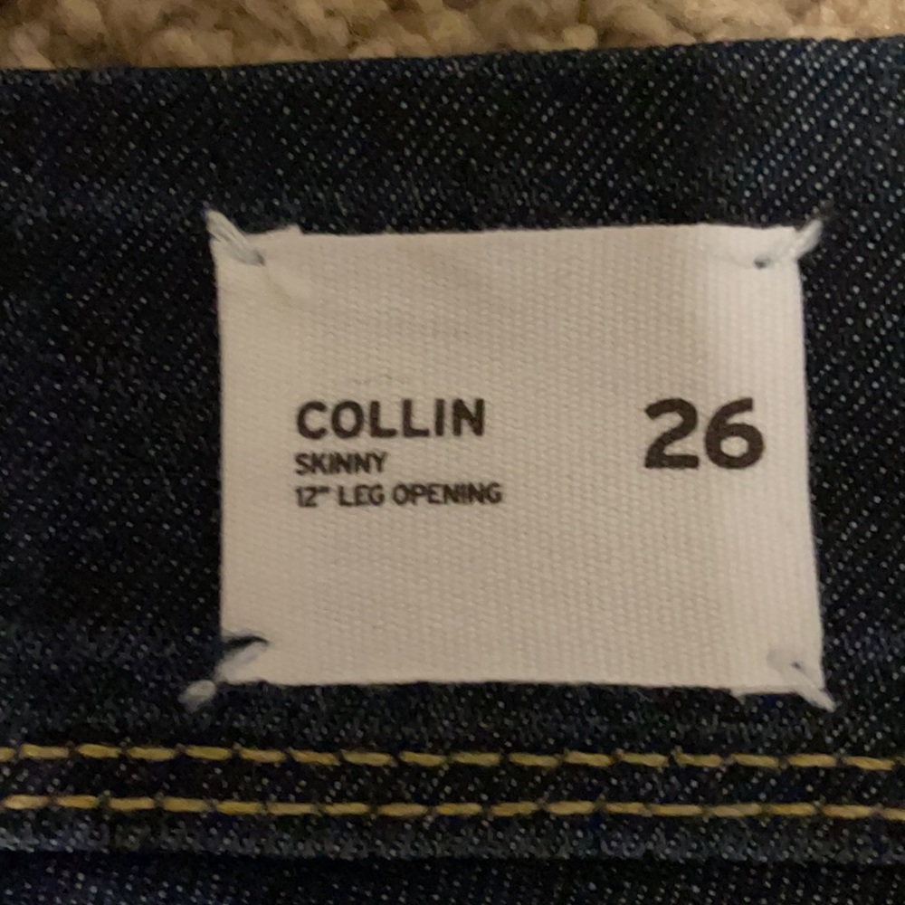 HUDSON COLLIN FLAP SKINNY JEAN BNWT 26 - Picture 7 of 11